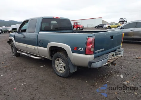 2006 Chevrolet Silverado 1500 Lt3 из США, поврежденный, VIN 1GCEK19B06Z286091